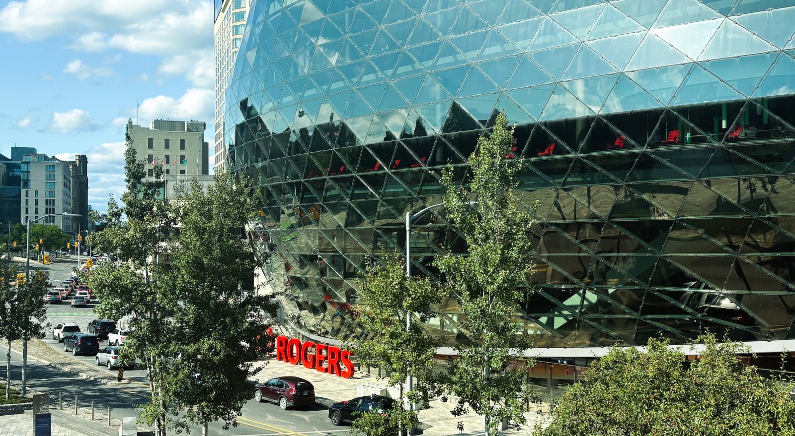 View of Rogers Center in Ottawa